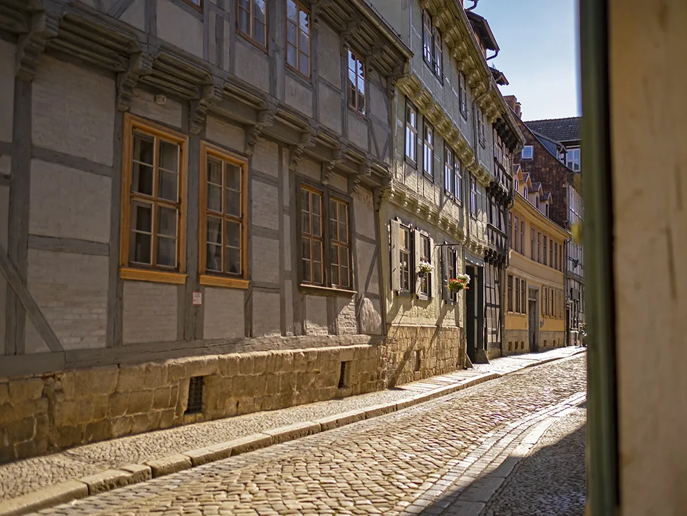 Naturcamping-Harz-am-See-Unesco-Welterbe-Quedlinburg-Altstadt